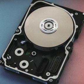 A hard drive