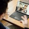 Man working on laptop